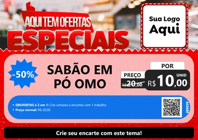 Modelo de Cartaz para Cartaz A4 Horizontal