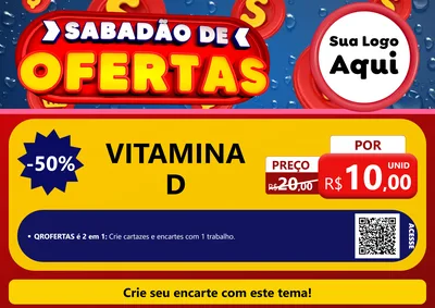 Modelo de Cartaz para Cartaz A4 Horizontal