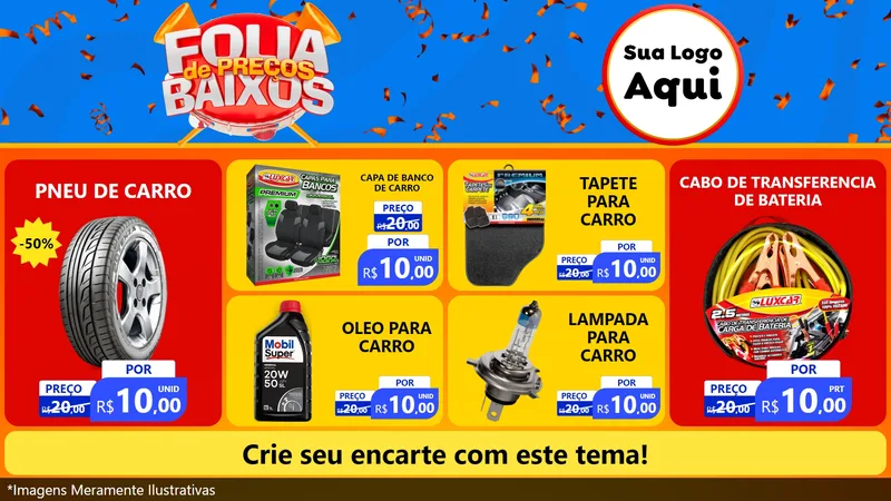 Modelo de TV para TV Horizontal com o tema Folia de Preços Baixos para Auto peças
