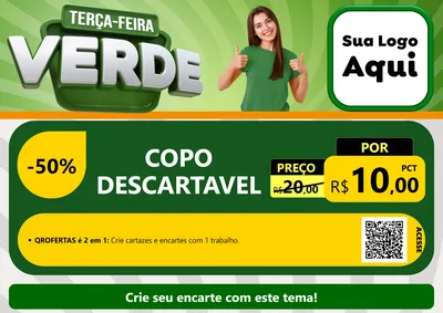 Modelo de Cartaz para Cartaz A4 Horizontal