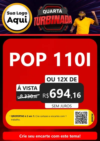 Modelo de Cartaz para Cartaz A4 Vertical