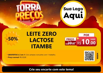 Modelo de Cartaz para Cartaz A4 Horizontal