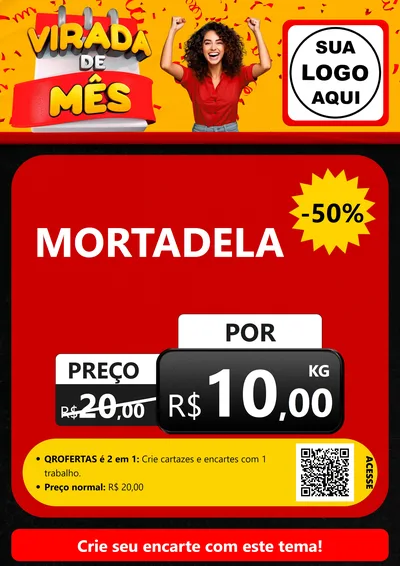 Modelo de Cartaz para Cartaz A4 Vertical