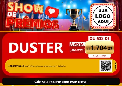 Modelo de Cartaz para Cartaz A4 Horizontal