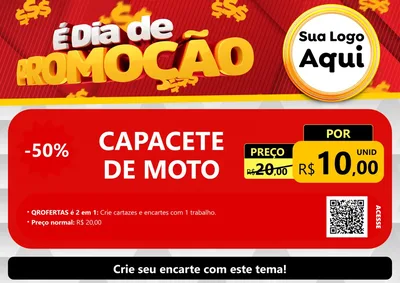 Modelo de Cartaz para Cartaz A4 Horizontal