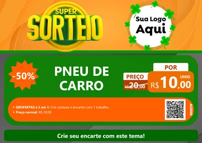 Modelo de Cartaz para Cartaz A4 Horizontal