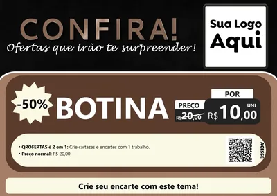 Modelo de Cartaz para Cartaz A4 Horizontal com o tema Confira! Ofertas que irão te surpreender! para Agropecuária