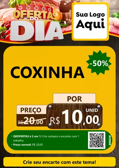 Modelo de Cartaz para Cartaz A4 Vertical