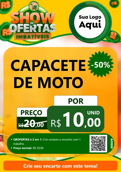 Modelo de Cartaz para Cartaz A4 Vertical