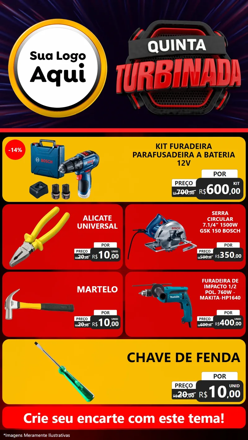 Modelo de TV para TV Vertical com o tema Quinta Turbinada para Maquinas e Ferramentas
