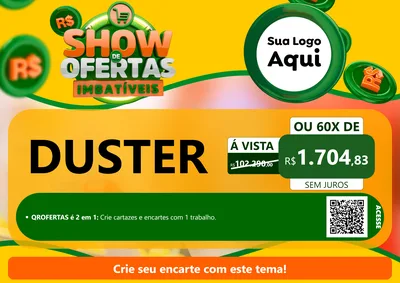 Modelo de Cartaz para Cartaz A4 Horizontal