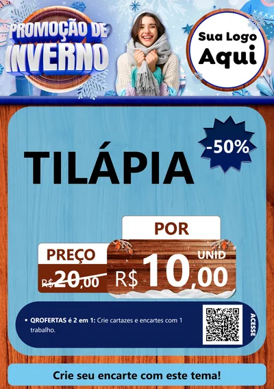 Modelo de Cartaz para Cartaz A4 Vertical