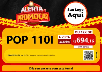 Modelo de Cartaz para Cartaz A4 Horizontal