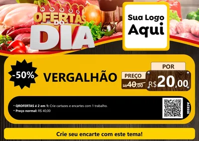 Modelo de Cartaz para Cartaz A4 Horizontal