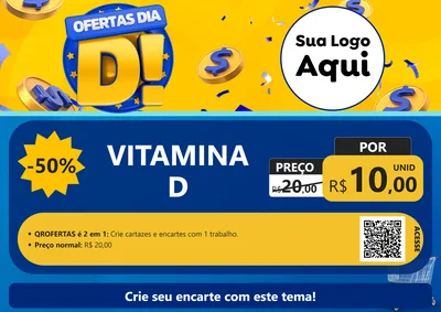 Modelo de Cartaz para Cartaz A4 Horizontal