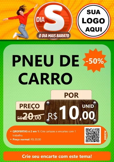 Modelo de Cartaz para Cartaz A4 Vertical