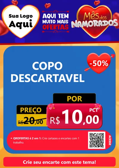 Modelo de Cartaz para Cartaz A4 Vertical