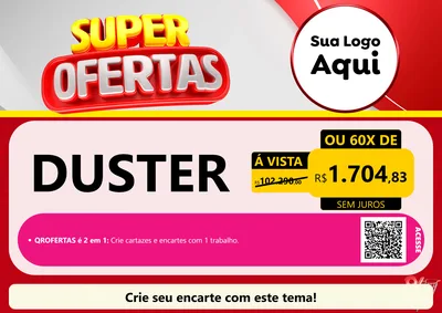 Modelo de Cartaz para Cartaz A4 Horizontal