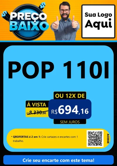 Modelo de Cartaz para Cartaz A4 Vertical