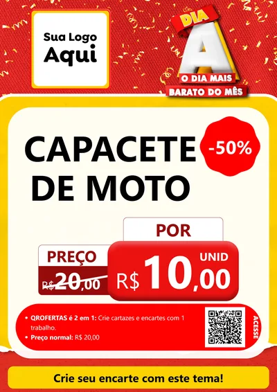 Modelo de Cartaz para Cartaz A4 Vertical