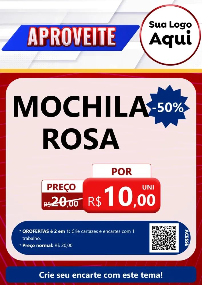 Modelo de Cartaz para Cartaz A4 Vertical com o tema Aproveite para Papelaria