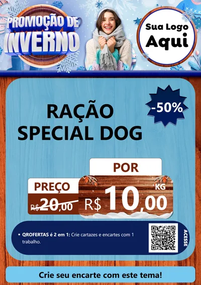 Modelo de Cartaz para Cartaz A4 Vertical