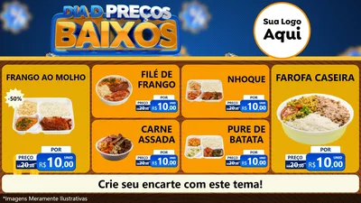 Modelo de TV para TV Horizontal com o tema Dia D Preço Baixo para Restaurante