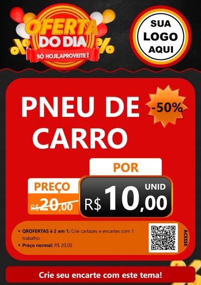 Modelo de Cartaz para Cartaz A4 Vertical