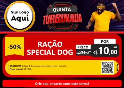 Modelo de Cartaz para Cartaz A4 Horizontal