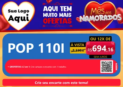 Modelo de Cartaz para Cartaz A4 Horizontal
