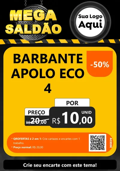 Modelo de Cartaz para Cartaz A4 Vertical