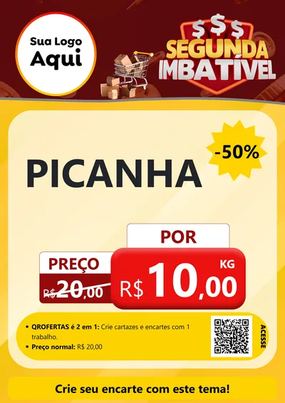 Modelo de Cartaz para Cartaz A4 Vertical