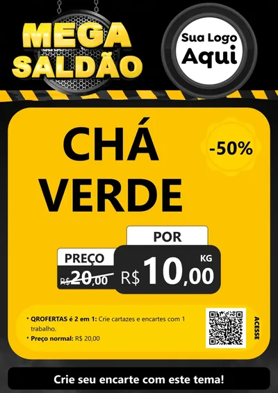 Modelo de Cartaz para Cartaz A4 Vertical