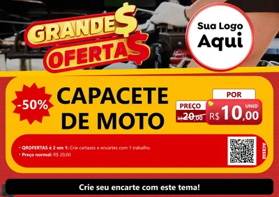 Modelo de Cartaz para Cartaz A4 Horizontal