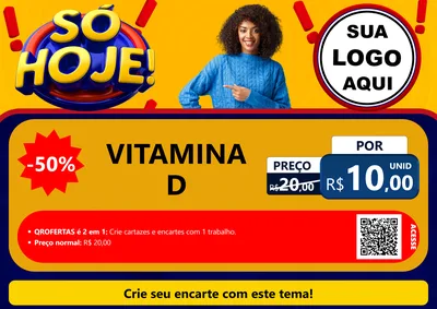 Modelo de Cartaz para Cartaz A4 Horizontal