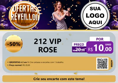 Modelo de Cartaz para Cartaz A4 Horizontal com o tema Ofertas de Réveillon para Perfumes