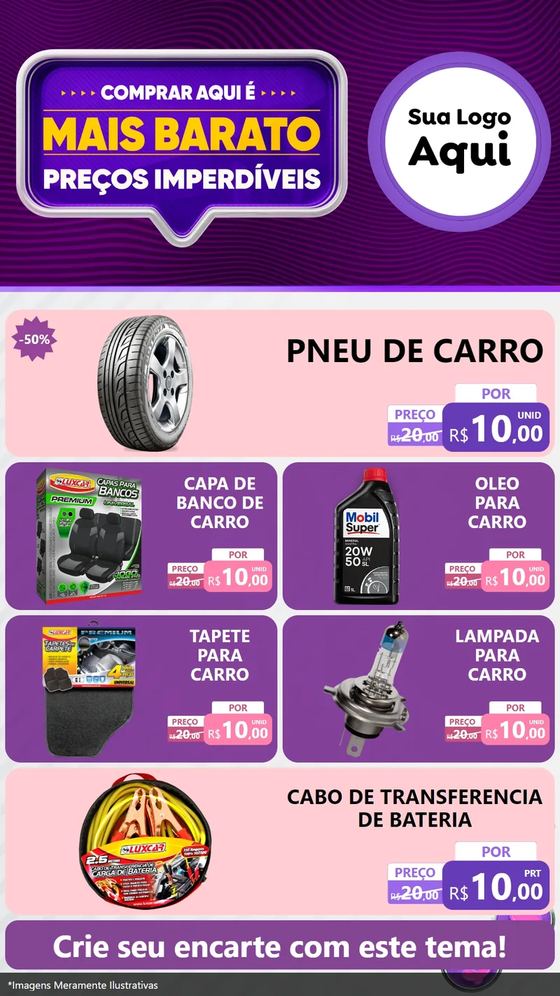 Modelo de TV para TV Vertical com o tema Mais Barato para Auto peças