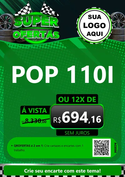 Modelo de Cartaz para Cartaz A4 Vertical