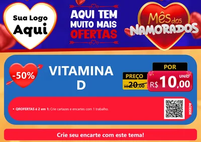 Modelo de Cartaz para Cartaz A4 Horizontal