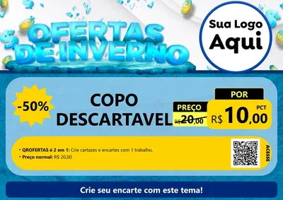 Modelo de Cartaz para Cartaz A4 Horizontal