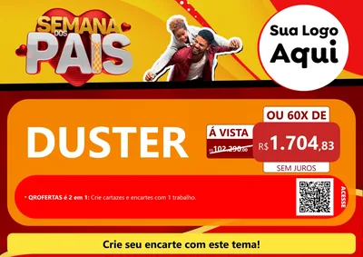 Modelo de Cartaz para Cartaz A4 Horizontal