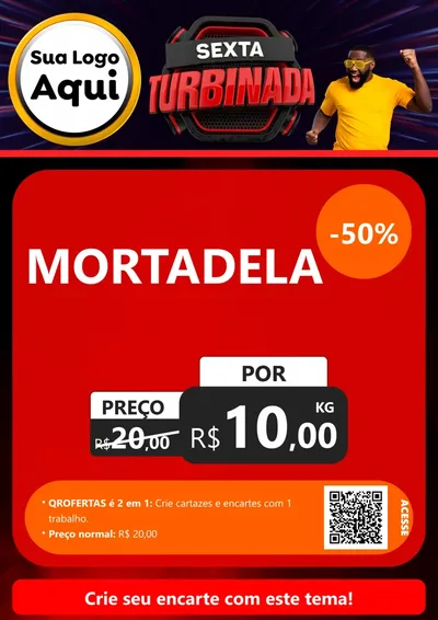 Modelo de Cartaz para Cartaz A4 Vertical