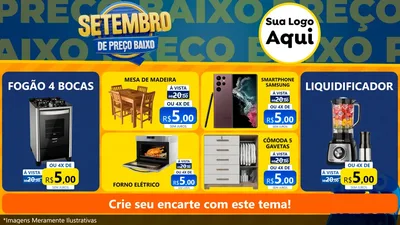 Modelo de TV para TV Horizontal com o tema Setembro De Preço Baixo para Móveis e Eletro