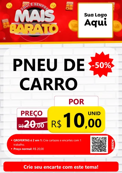 Modelo de Cartaz para Cartaz A4 Vertical