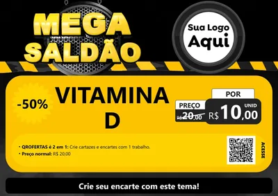 Modelo de Cartaz para Cartaz A4 Horizontal