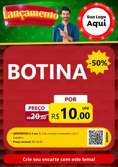 Modelo de Cartaz para Cartaz A4 Vertical com o tema Lançamento para Agropecuária