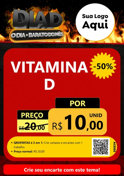 Modelo de Cartaz para Cartaz A4 Vertical