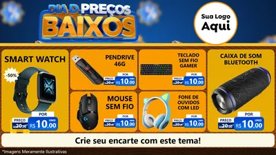 Modelo de TV para TV Horizontal com o tema Dia D Preço Baixo para Informática