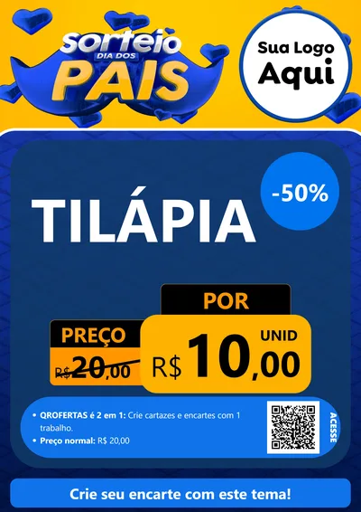 Modelo de Cartaz para Cartaz A4 Vertical