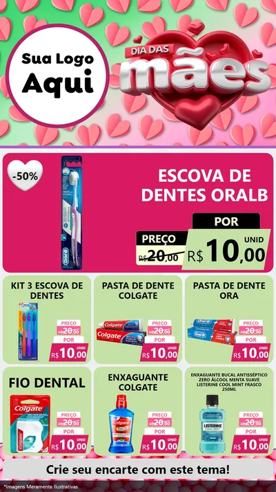 Modelo de Rede Social para Stories com o tema Dia das Mães para Higiene Pessoal